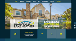 Desktop Screenshot of hawthorneatlakeheather.com